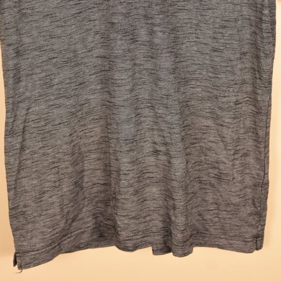 Banana Republic Men's Grey Collared Polo Shirt Business Casual Academia Preppy M - Picture 5 of 10